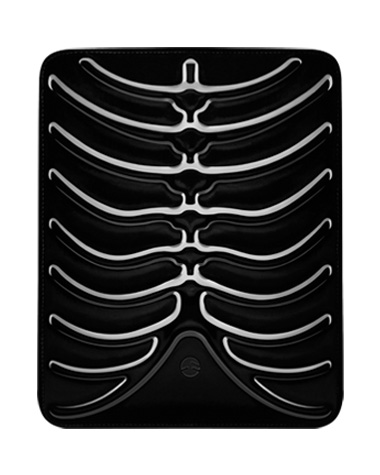 Чехол для сотового телефона SwitchEasy RibCage для iPad/iPad2,3 (SW-RCP-BK) Black