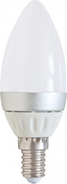 Лампа Спутник LED C37 – 5W/220V/4000K/E14 (10/50)