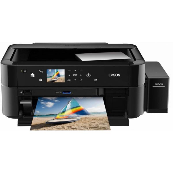 МФУ Epson L850 A4 струйный черный [l850/c11ce31505/c11ce31404]