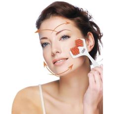 Массажер GESS Face Lifting ручной белый/оранжевый