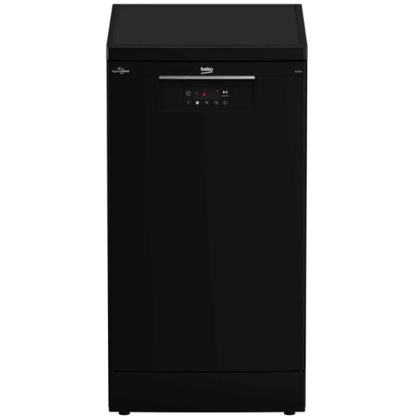 Посудомоечная машина BEKO BDFS15020B узкая, черный