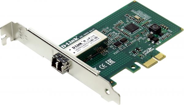 Сетевая карта D-link DGE-560SX/D1A 1000Base-X SFP