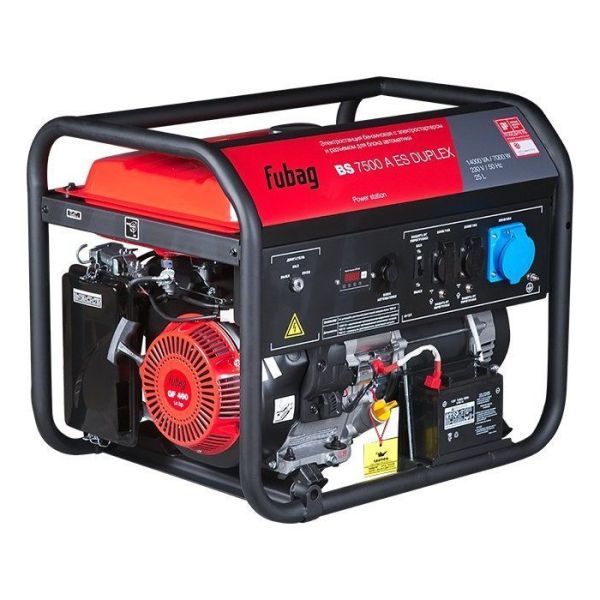 Электрогенератор FUBAG BS 7500 A ES DUPLEX